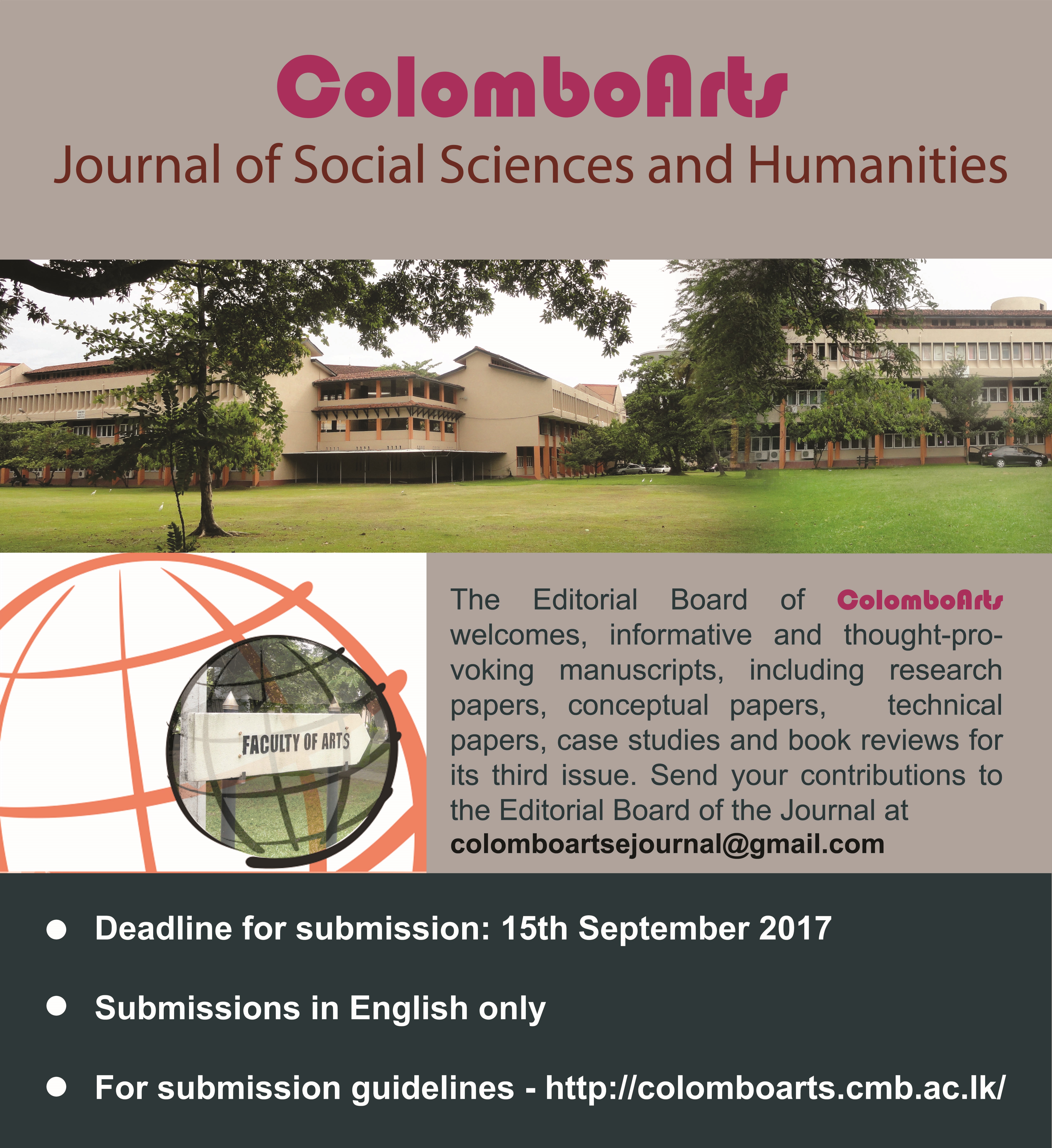Call for Papers : E – Journal of Social Sciences and Humanities – 15th Sept. Call for Papers : E – Journal of Social Sciences and Humanities – 15th Sept.
