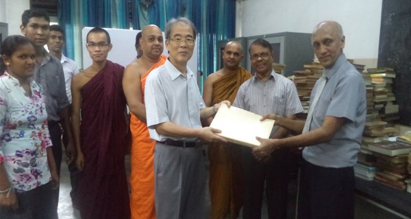 Donation of Books to Buddhist Studies Unit