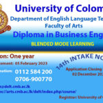 Diploma in Business English (Blended Mode) – 2023- 14th Intake