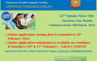 Certificate course in Business English