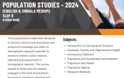 Study Programmes | Postgraduate Diploma in Population Studies (PgDPS) – 2024