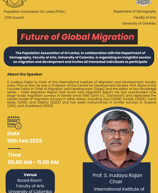 Guest Lecture on Future of Global Migration