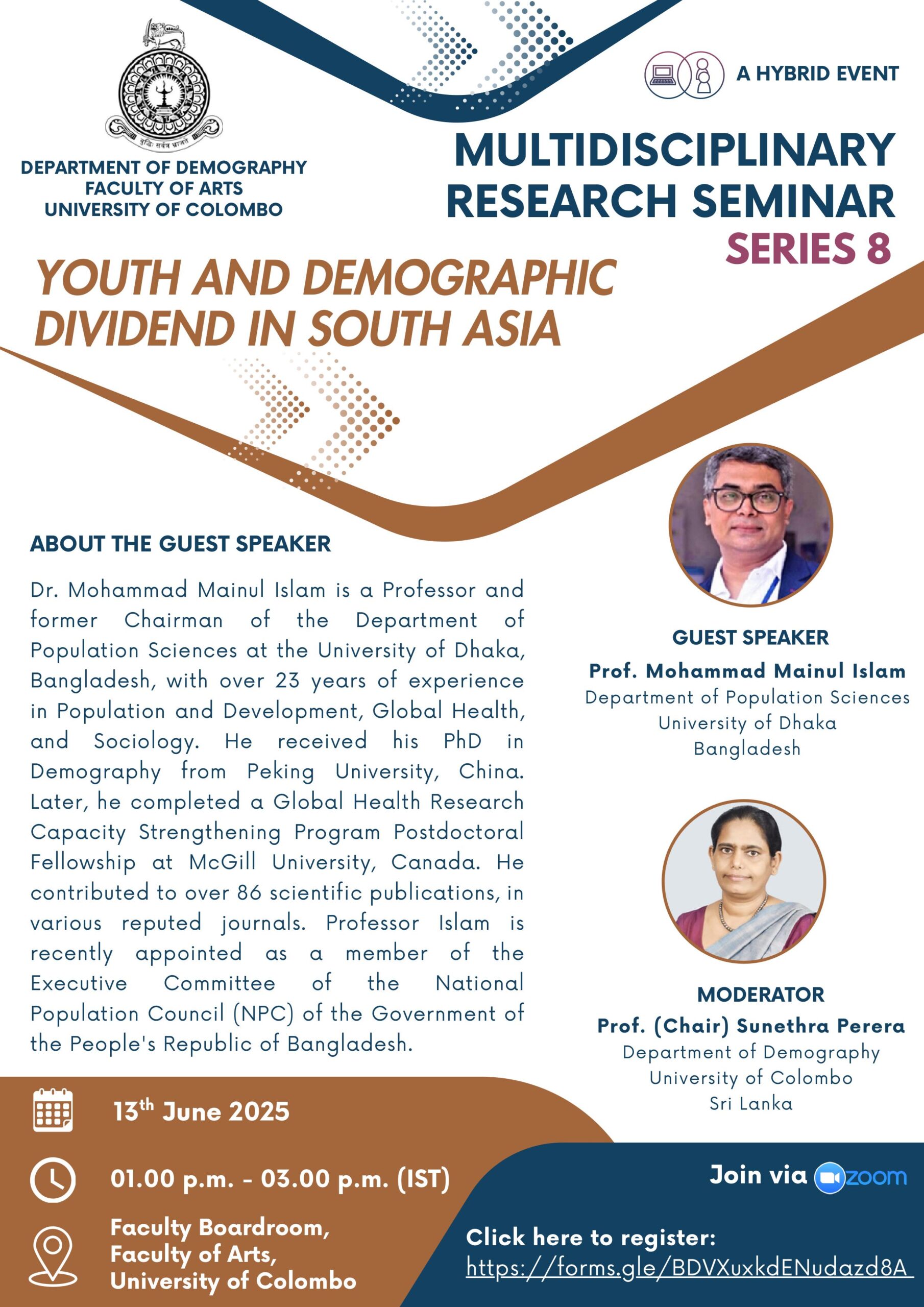 Multidisciplinary Research Seminar – Series 8