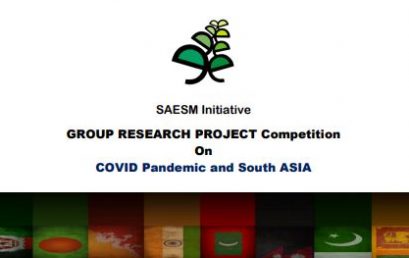 Group Research Project Competition On COVID Pandemic and South ASIA