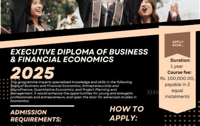 Executive Diploma of Business & Financial Economics 2025