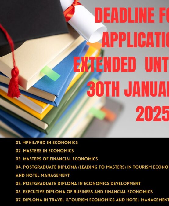 Deadline extended Postgraduate Courses