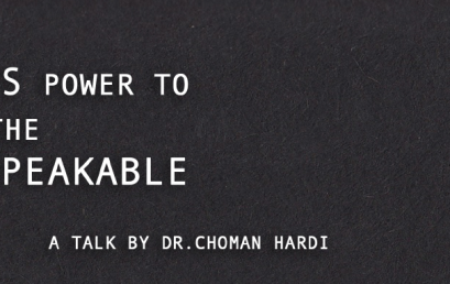 A Talk by Dr. Choman Hardi