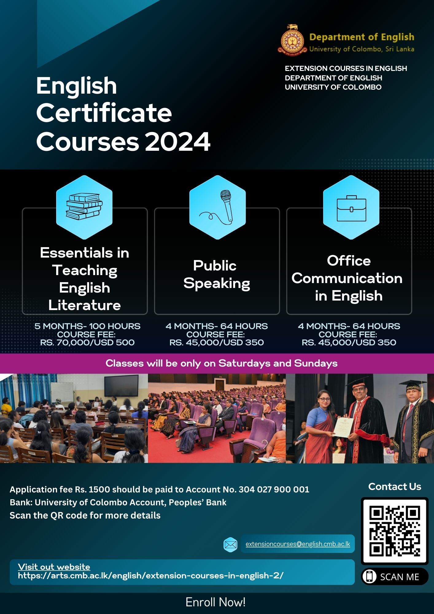 English Certificate Courses 2024