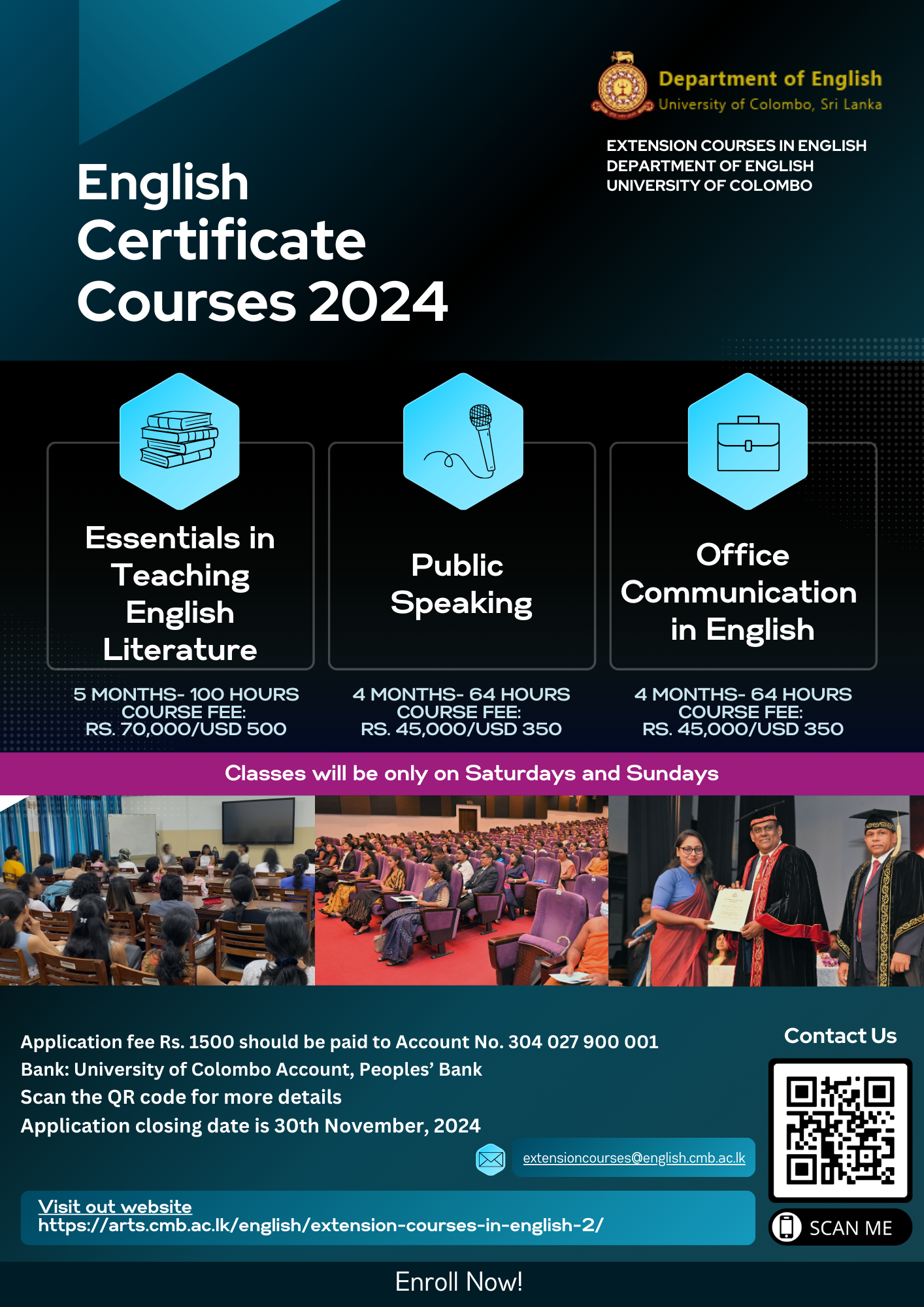 English Certificate Courses 2024