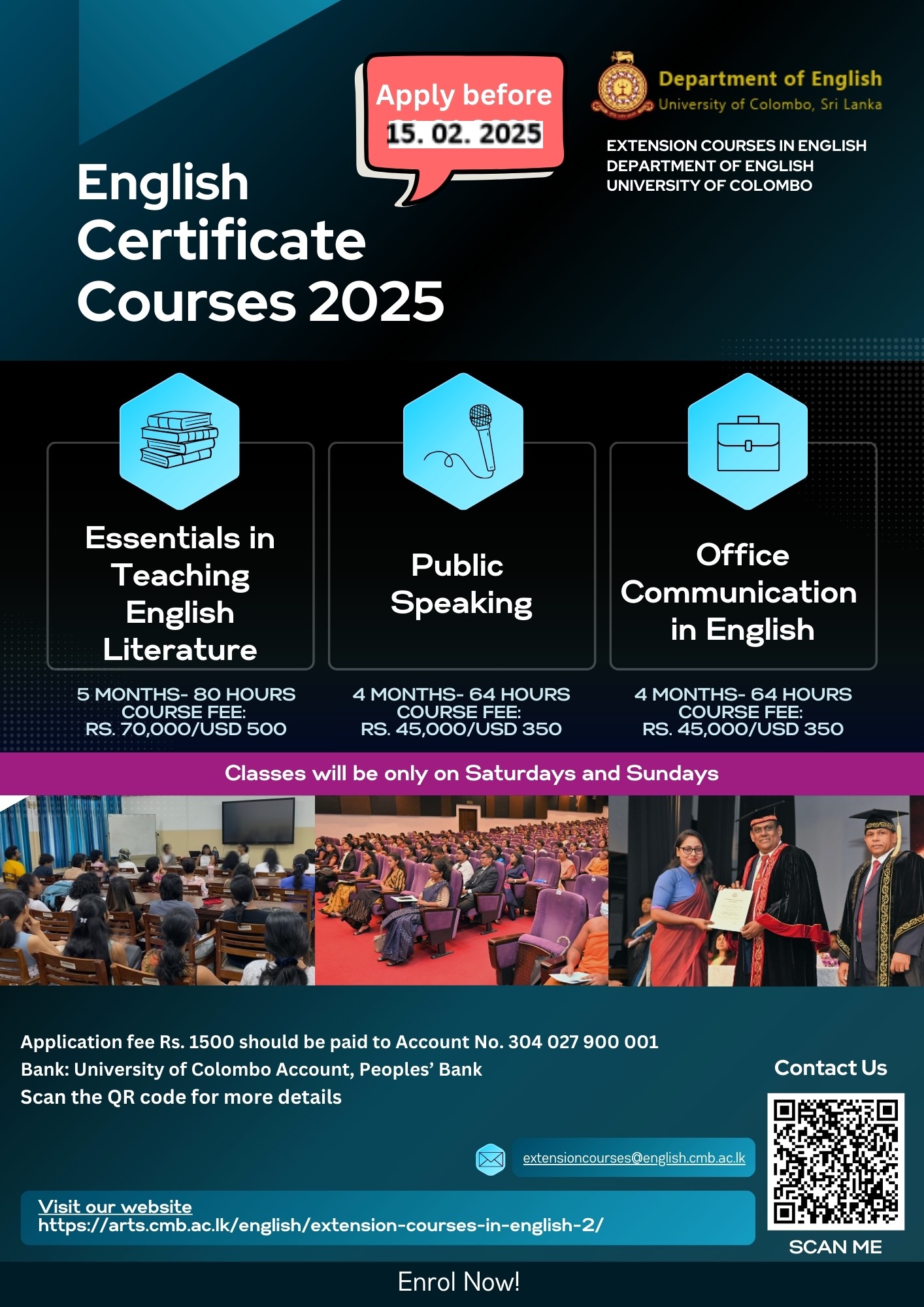 English Certificate Courses 2025