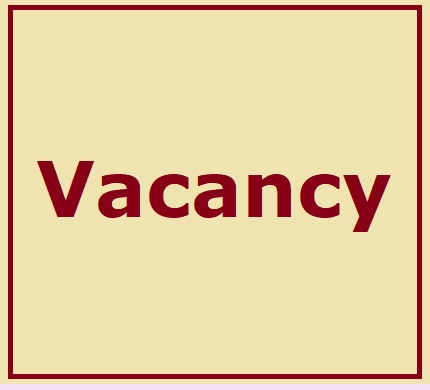 Vacancy – Post of Temporary Research Assistant