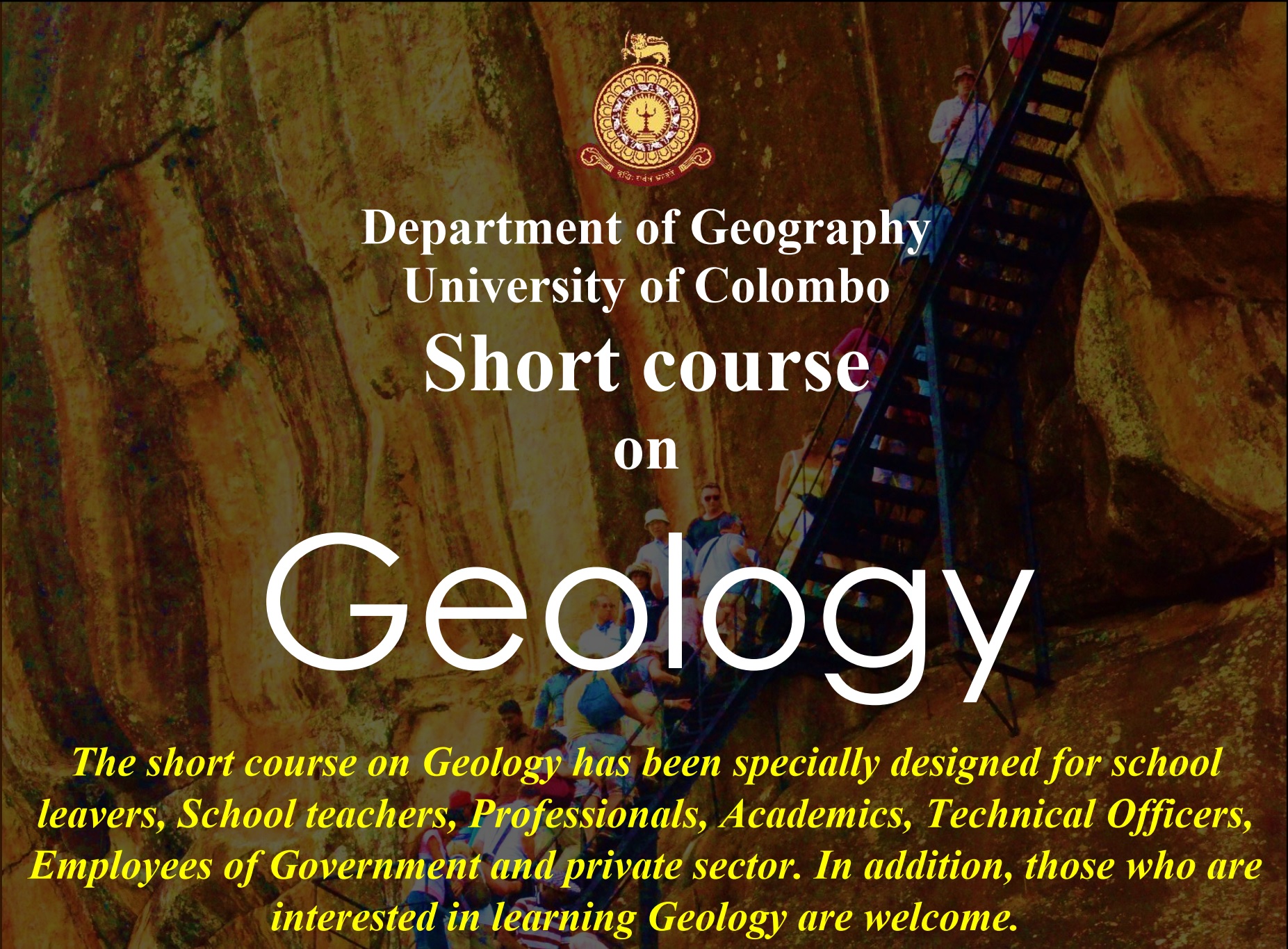 Short Course on Geology – 2023