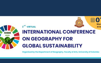 International Conference on Geography for Global Sustainability (ICGGS 2025)