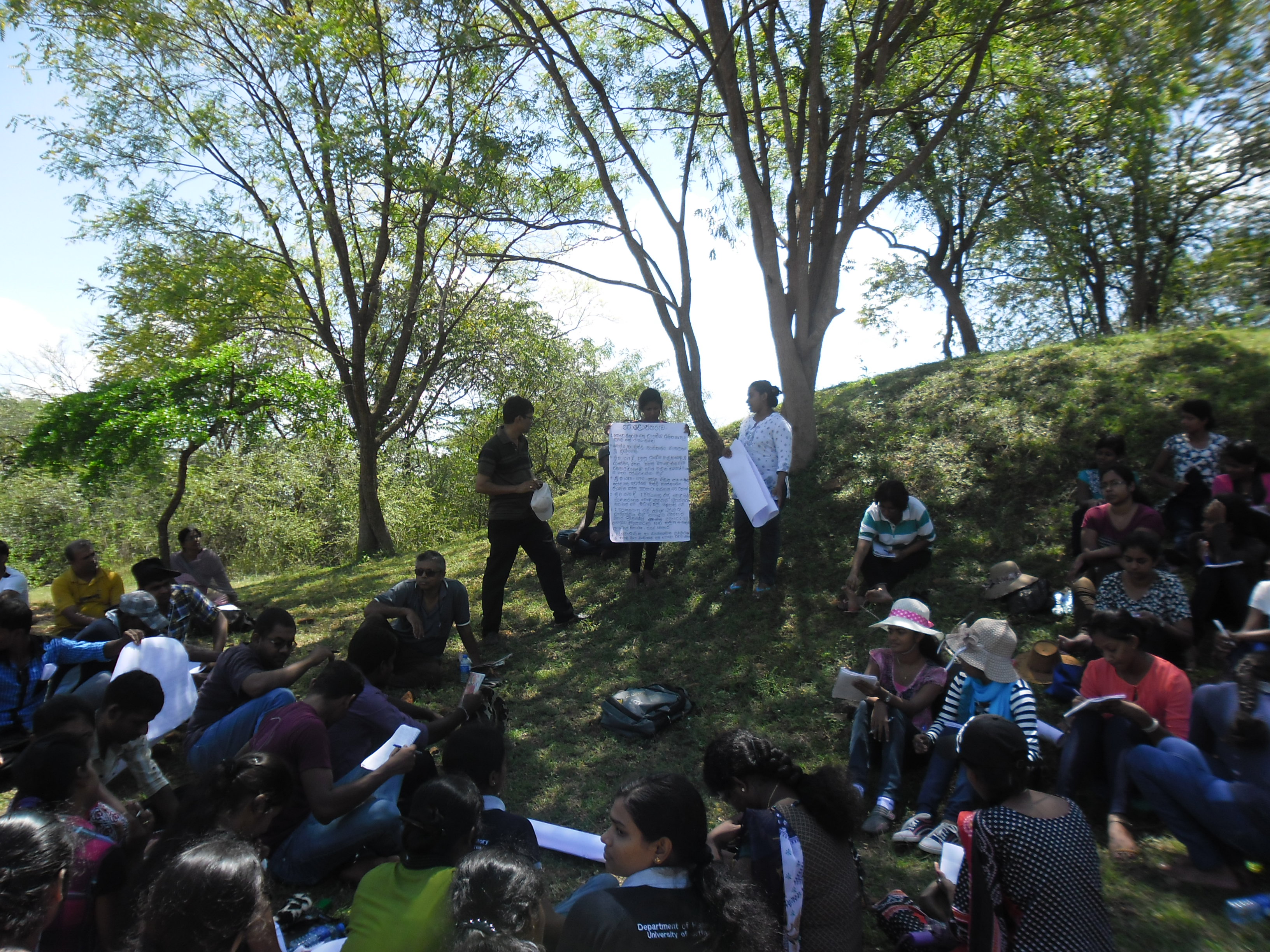 History and Community Project  Polonnaruwa Workshop – 2016