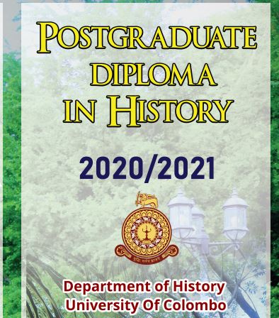 Postgraduate Diploma in History 2020 / 2021