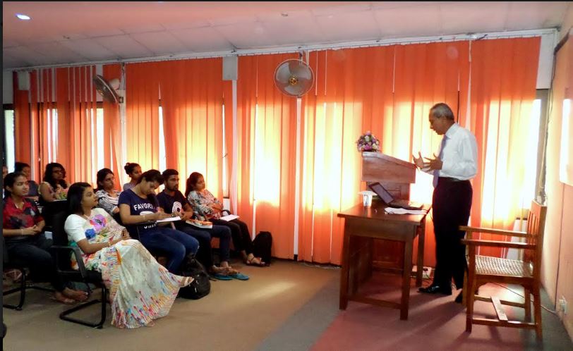 Guest Lecture on “Politics, diplomacy and Peace in Sri Lanka”