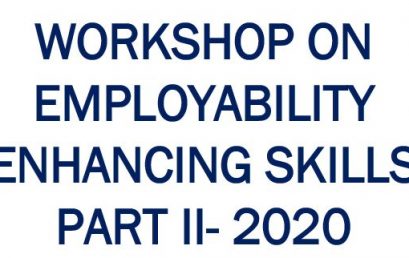 2nd Webinar on “Employabilty Enhancing Skills” – 27th June