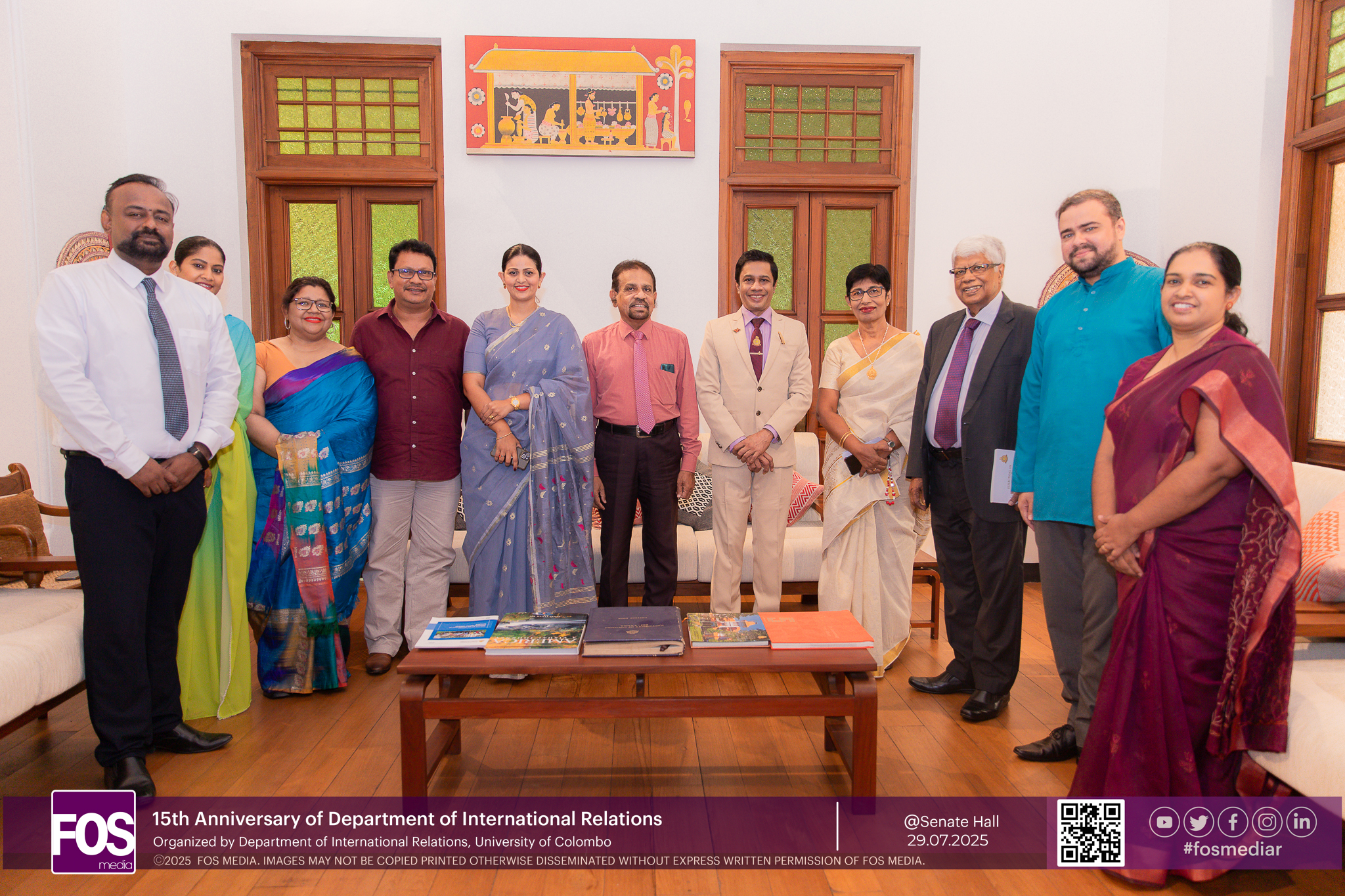 15th anniversary of the Department of International Relations
