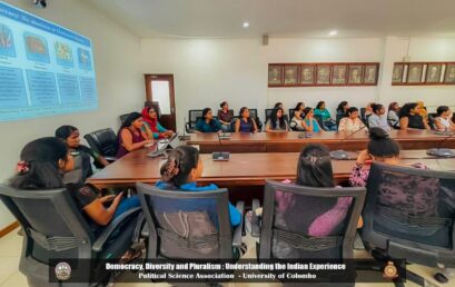 Special Lecture on Democracy, Diversity and Pluralism: Understanding the Indian Experience