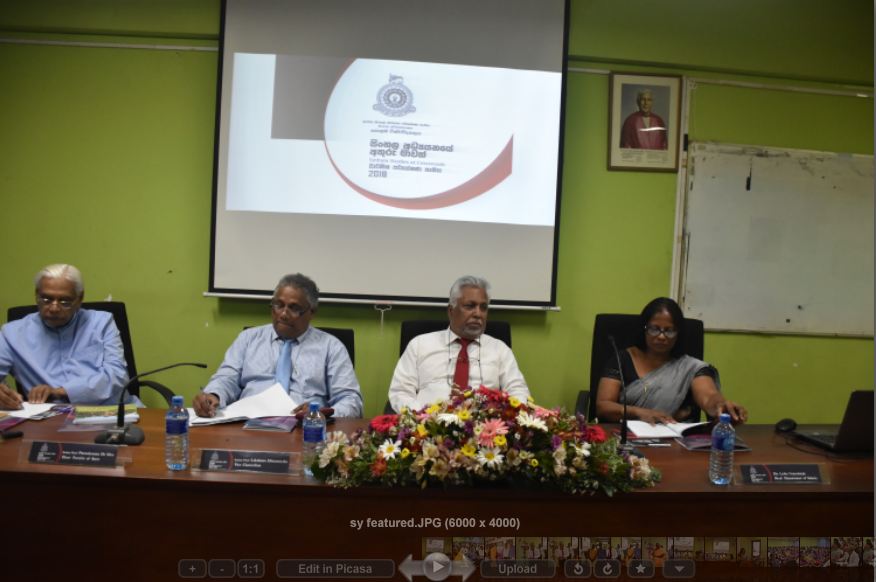 8th Annual Sinhala Studies Symposium (සිංහල අධ්‍යයන සැසිය) – 17th Oct. 2018