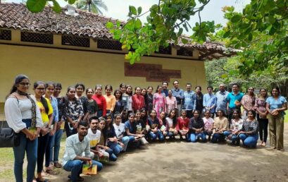 Training Programme @ Koggala Martin Wickramasinghe Folk Museum for Sinhala Hons Part III Students – 14th Oct.
