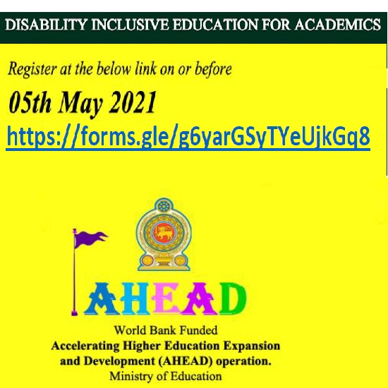 Online course on Disability Inclusive Education for Academics