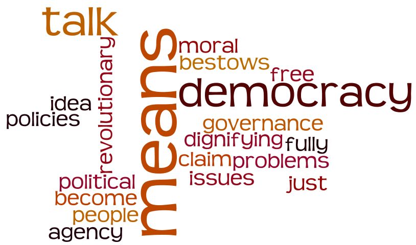 Workshop on Democracy, Citizenship and Justice