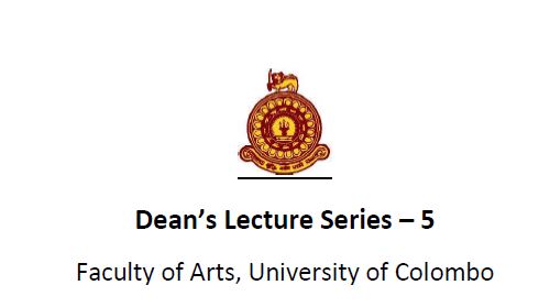 Dean’s Lecture Series – 5  :  1st Nov.