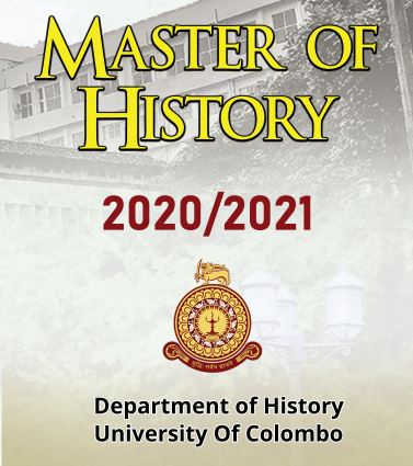 Master of History 2020 / 2021