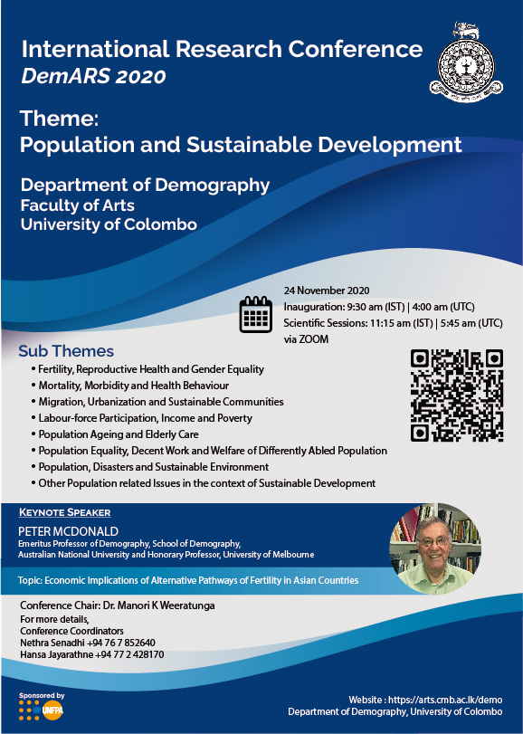 International Research Symposium (DemARS 2020) – 24th Nov.