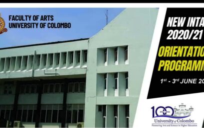 Orientation Programme for New Intake – (2020/2021)