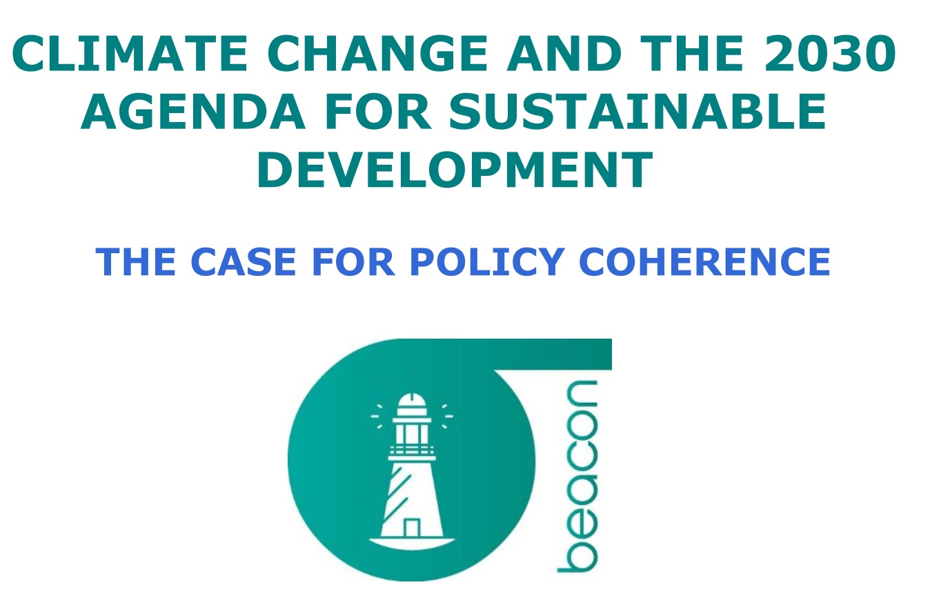 Climate Change and the 2030 Agenda for Sustainable Development – 11th Feb.
