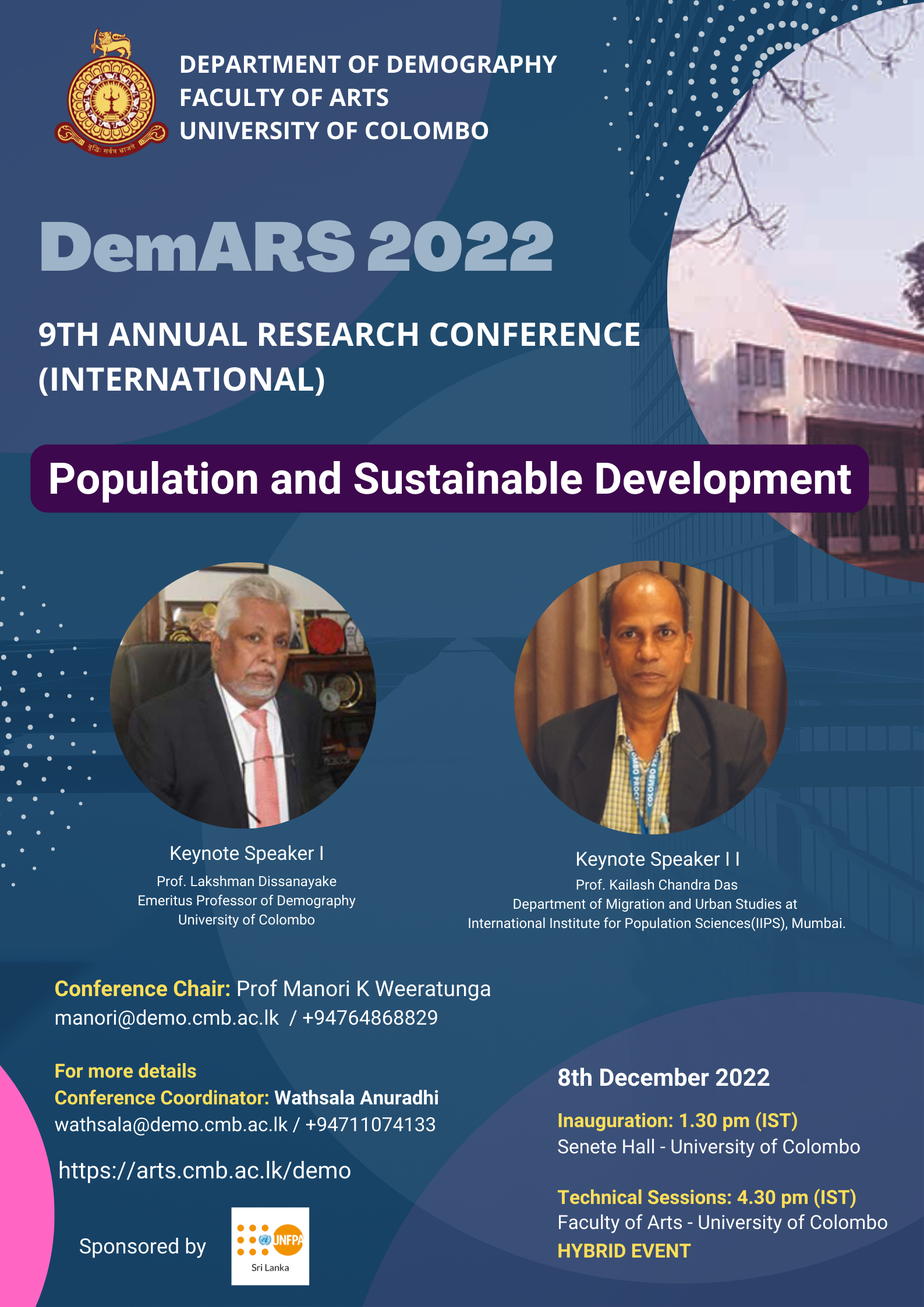 09th Annual Research Conference (International) – DemARS 2022