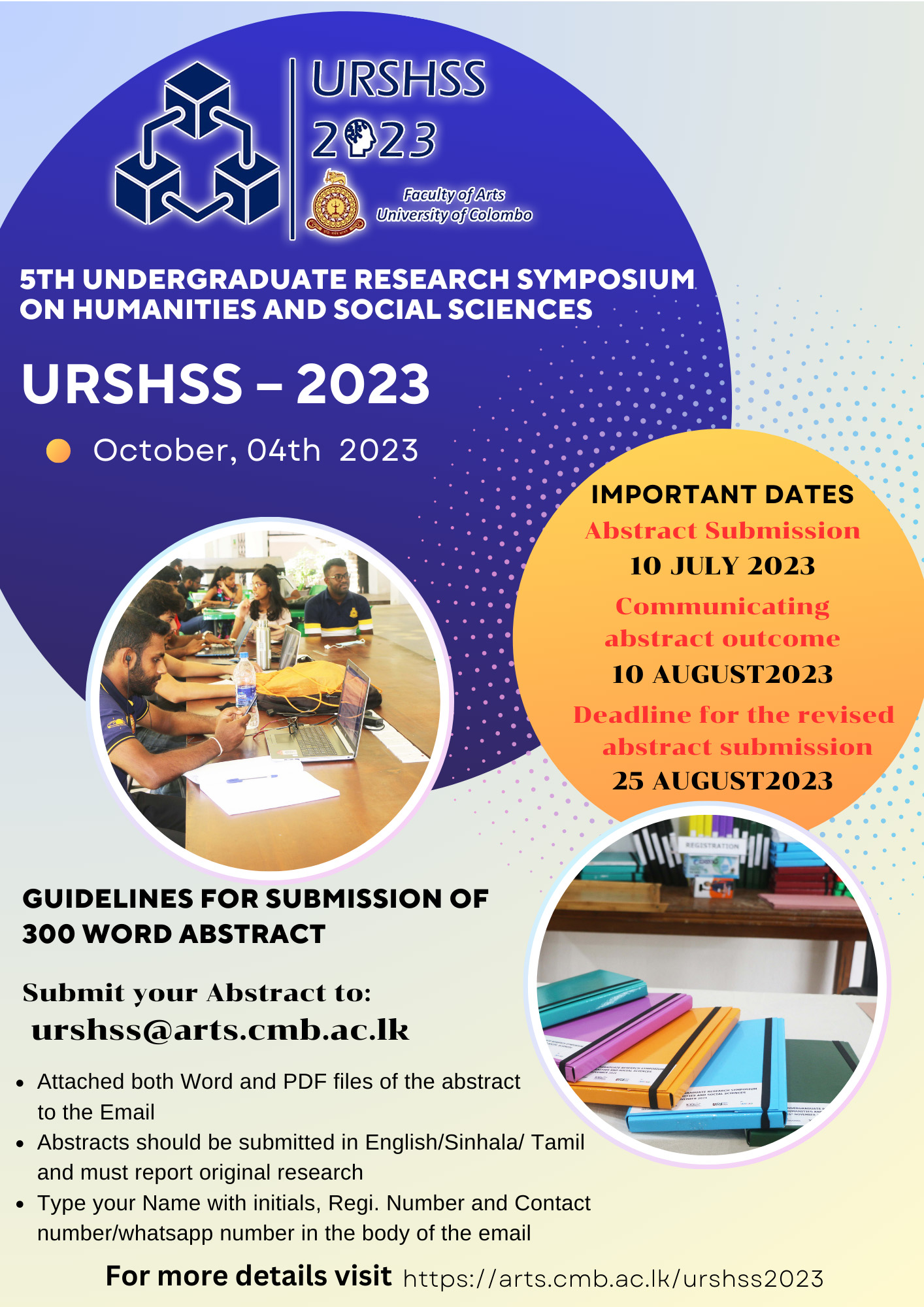 Undergraduate Research Symposium on Humanities and Social Sciences | Faculty of Arts