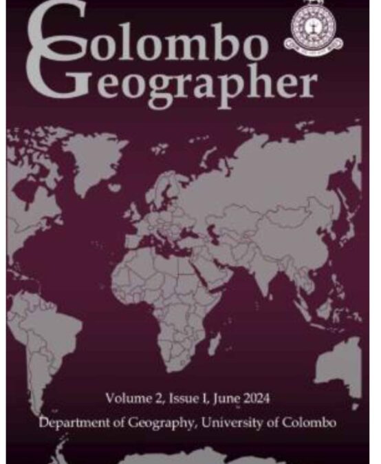 Journal of Colombo Geographer