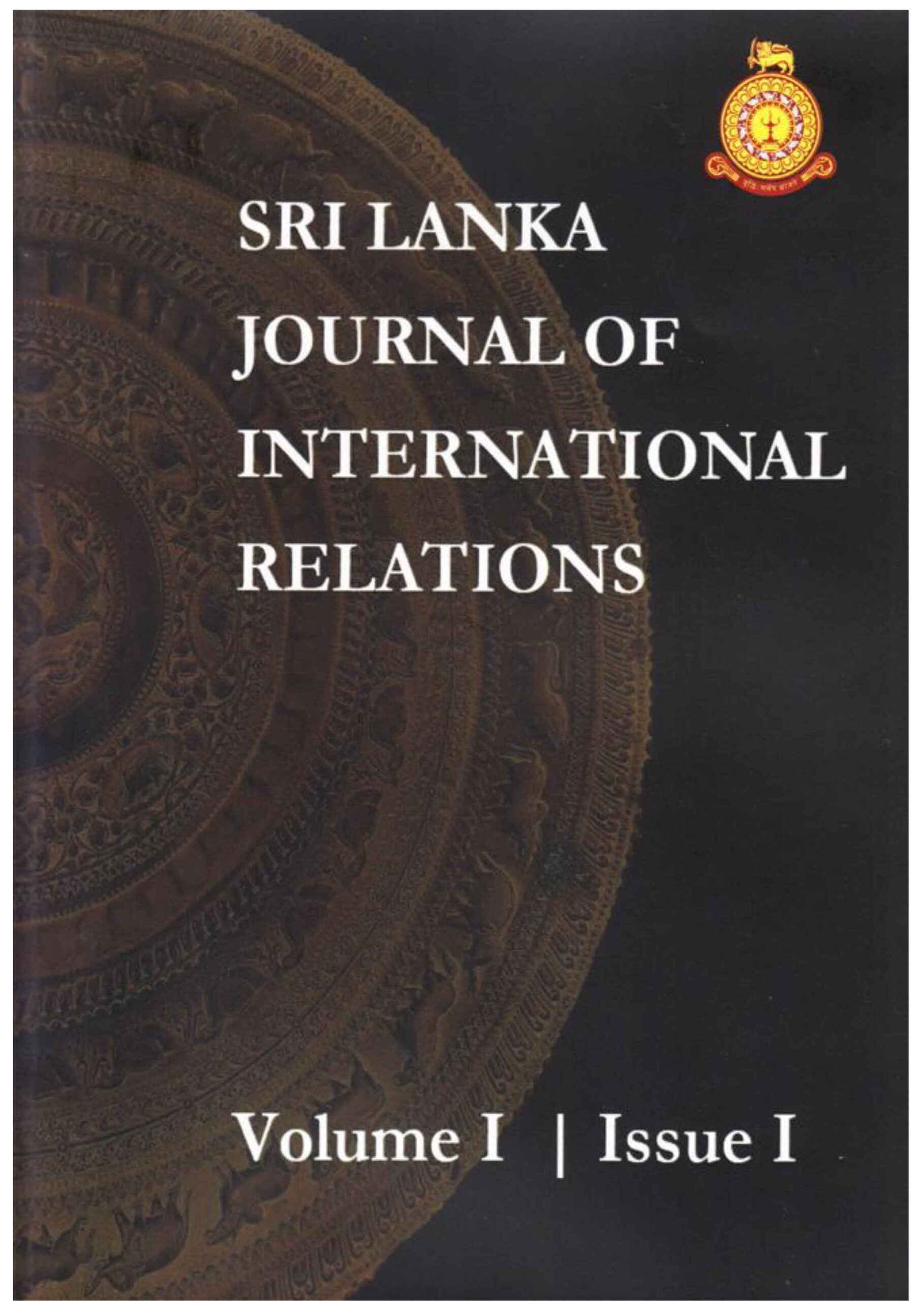 Sri Lanka Journal of International Relations