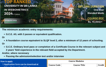 Diploma in Modern Arabic 2025/2026