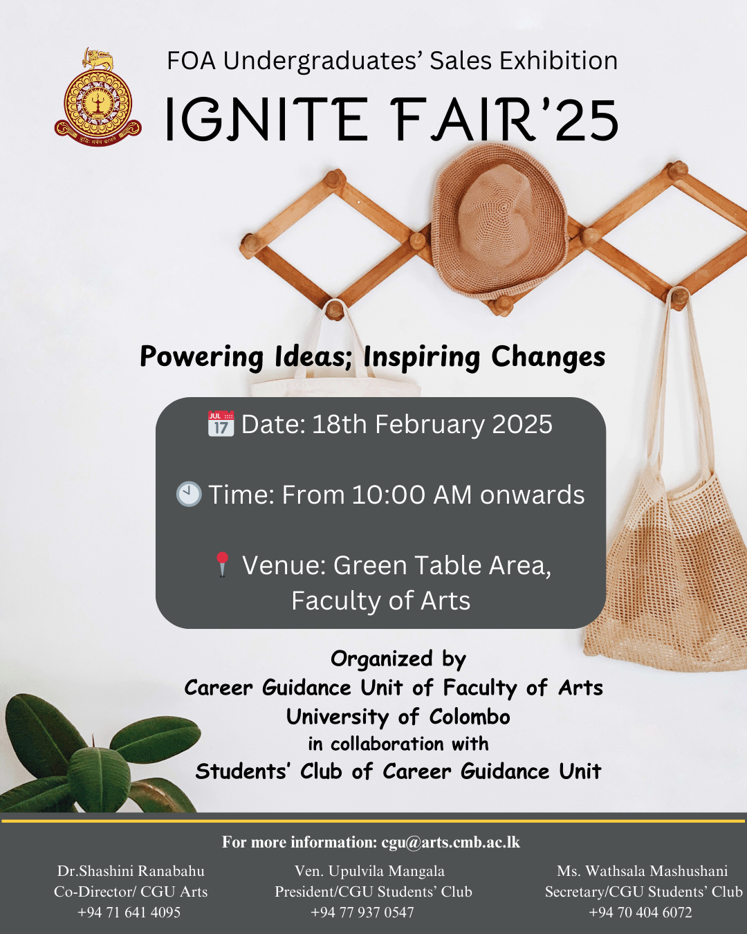 Undergraduate Sales Fair – IGNITE FAIR ’25