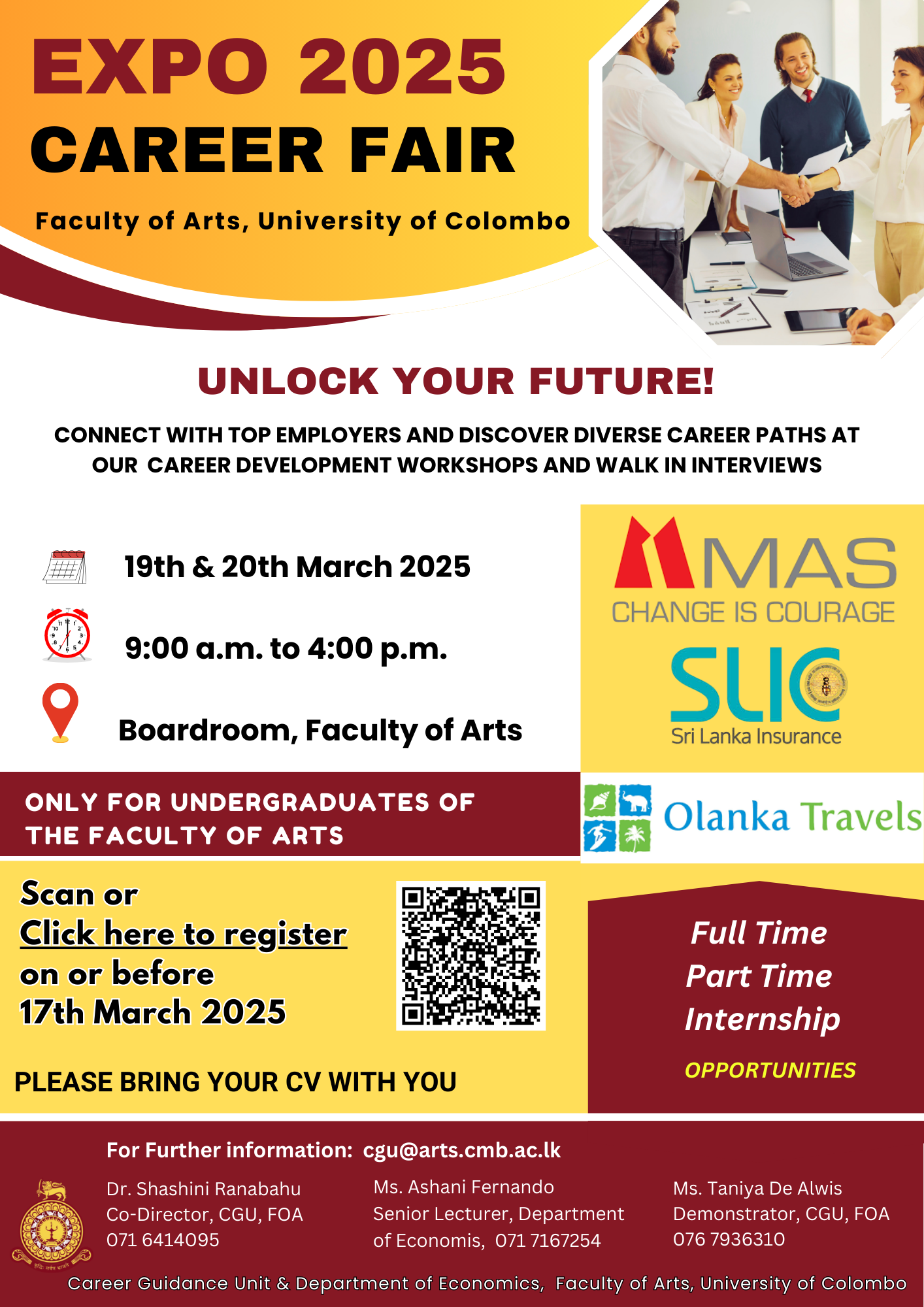 EXPO 2025 – Career Fair