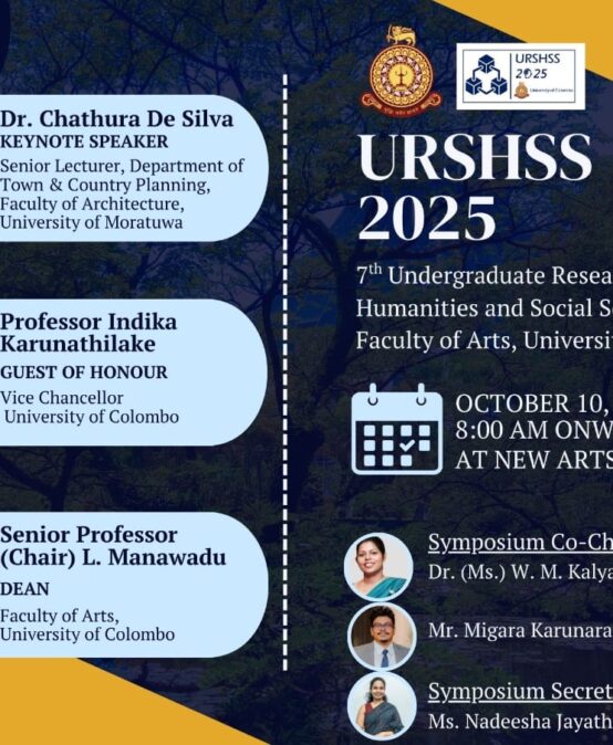 URSHSS 2025 – 7th Undergraduate Research Symposium on Humanities and Social Sciences
