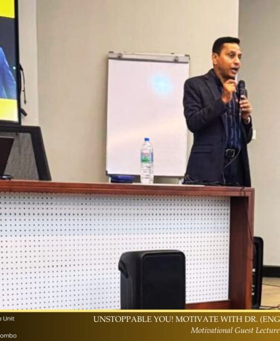 Unstoppable You: Motivate with Dr. (Eng.) Ranil Sugathadasa