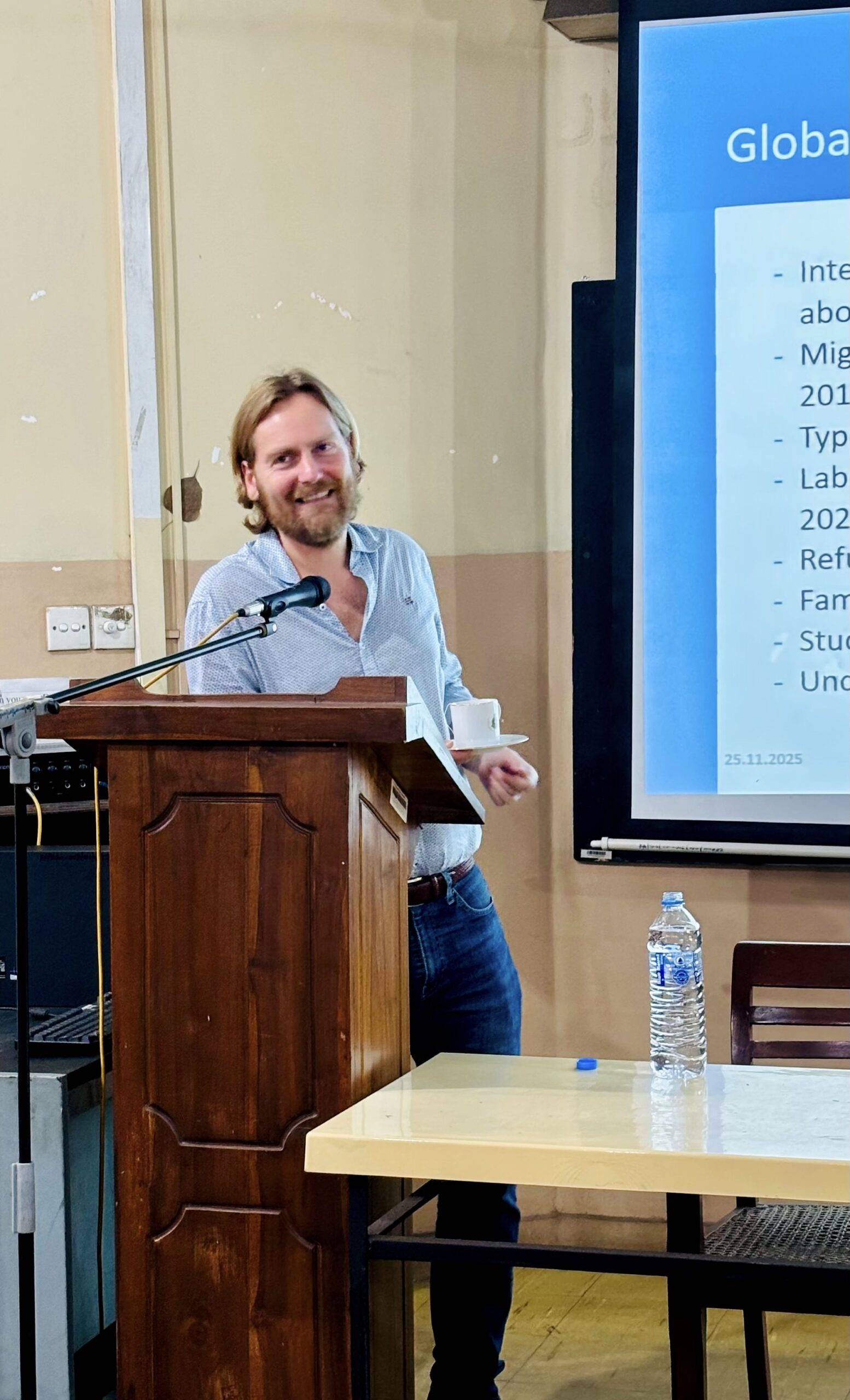 Guest Lecture Series with Dr. Sascha Guest Lecture Series with Dr. Sascha