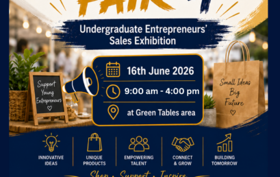Undergraduate Entrepreneurs’ Sales Exhibition – IGNITE FAIR 4