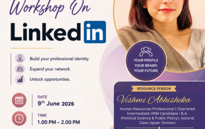WORKSHOP ON LINKEDIN