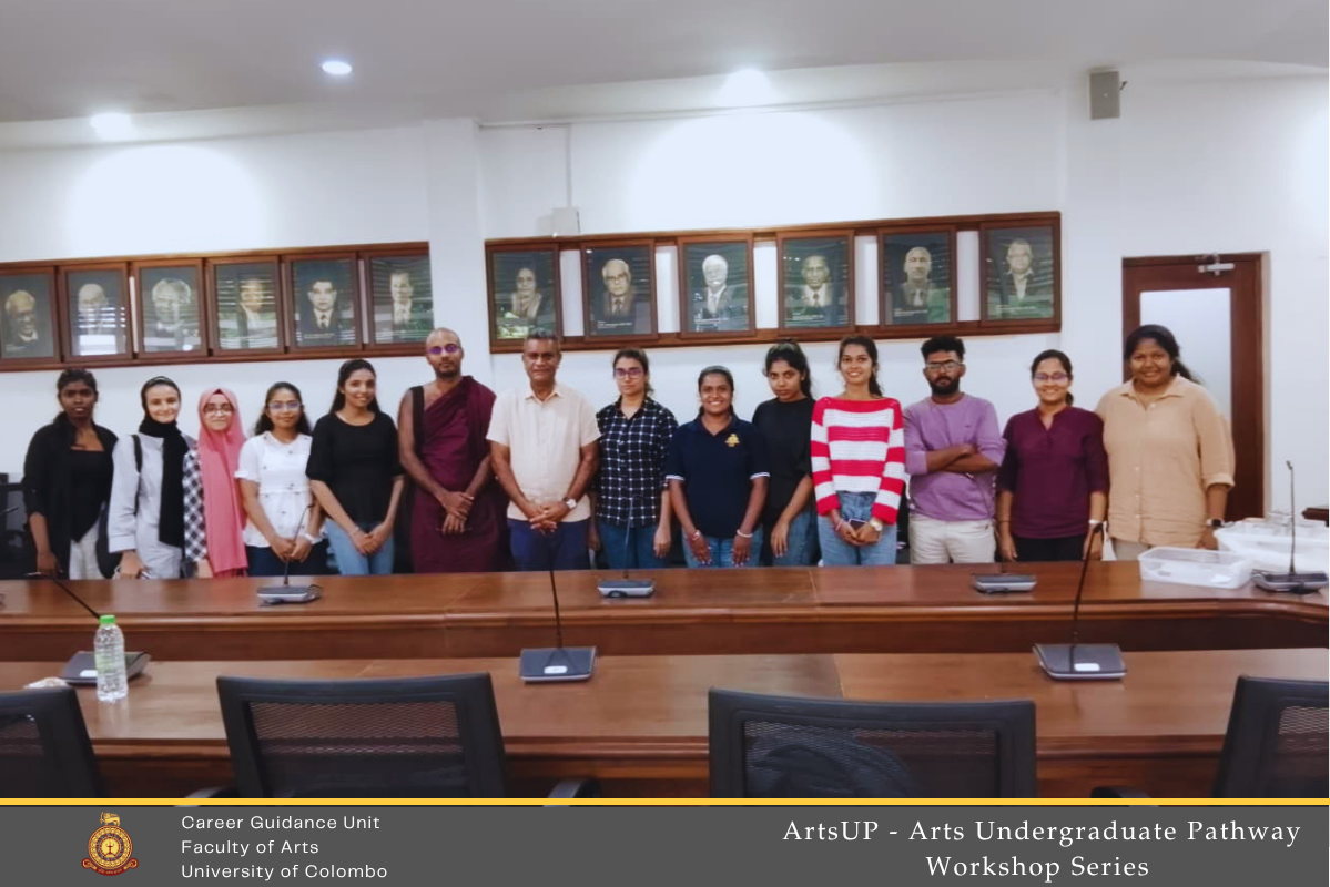 Arts Undergraduate Pathway (ArtsUP) Workshop Series