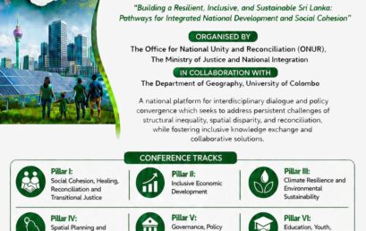 NATIONAL CONFERENCE ON  BUILDING A RESILIENT, INCLUSIVE, AND SUSTAINABLE SRI LANKA – 2026