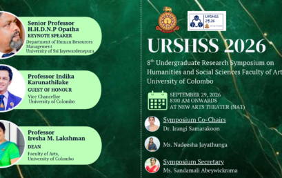 8th Undergraduate Research Symposium on Humanities and Social Sciences 2026