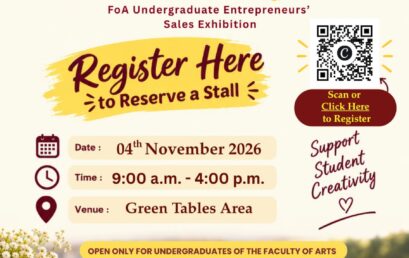 Undergraduate Entrepreneurs’ Sales Exhibition – IGNITE FAIR 5